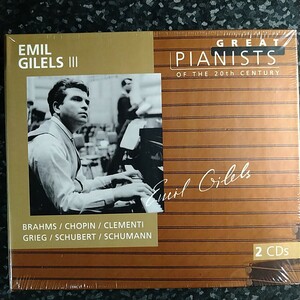 b（未開封 2CD）20世紀の偉大なるピアニストたち　エミール・ギレリスⅢ　Gilels GREAT PIANISTS OF 20th CENTURY