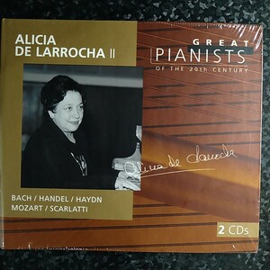 b（未開封 2CD）20世紀の偉大なるピアニストたち　ラローチャⅡ　Larrocha GREAT PIANISTS OF 20th CENTURY