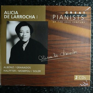 b（未開封 2CD）20世紀の偉大なるピアニストたち　ラローチャⅠ　Larrocha GREAT PIANISTS OF 20th CENTURY