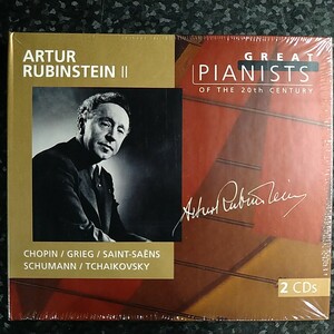 b（未開封 2CD）20世紀の偉大なるピアニストたち　ルービンシュタインⅡ　Rubinstein GREAT PIANISTS OF 20th CENTURY