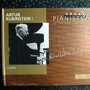 b（未開封 2CD）20世紀の偉大なるピアニストたち　ルービンシュタインⅠ　Rubinstein GREAT PIANISTS OF 20th CENTURY