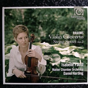 b（輸入盤）イザベル・ファウスト　ブラームス　ヴァイオリン協奏曲　Faust Brahms Violin Concerto