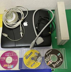 Macintosh PowerBook G3 and BUFFALO DSC A2000 and ソフト３枚
