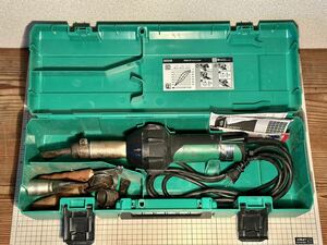 『LEISTER TRIAC ST』ライスター 100V 1500W 熱風溶接機 塩ビシート ヒートガン Hot Air Tool プラスチックシート 電動工具