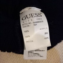 GUESS ゲス ニット帽 ネイビー ビーニー ユニセックス Calvin Klein トミーヒルフィガー_画像4