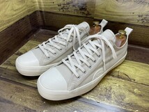 名機降臨！衝撃のコレクション！箱付/未使用品！40's復刻！コンバース【BIC C ARMYSHOES】高級ローカットスニーカー！米軍！グレー 28cm_画像2