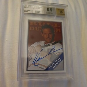 BGS8.5Auto10超激レア 2016 Topps Archives Kevin Costner ケビンコスナー SSP BullDurham auto of Kevin Costner さよならゲーム主演 