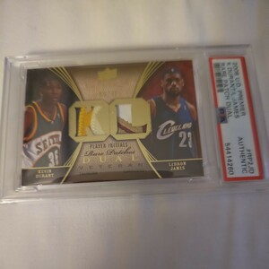 Hot 超激レア 08-09 UD Premier Lebron James/Kevin Durant レブロン/デュラント SSP Game Used Player Initials 激レアDualPatch NBA 