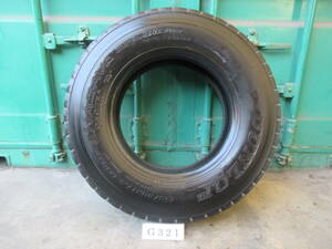 ☆225/80R17.5 ダンロップ 在庫1本 屋内保管品 G321☆