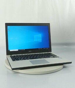 訳有 AC付 12.5inch NEC VersaPro VK24M/B-U PC-VK24MBZGU/Core i5-6300U/メモリ8GB/SSD525GB/OS有 Windows10 ノート PC パソコン N022802H