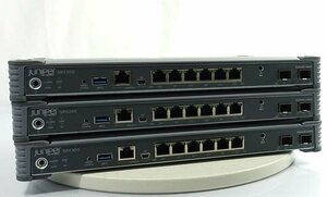 3台セット AC付 初期化済 Juniper Networks SRX300 ジュニパー ネットワークス セキュア サービス ゲートウェイ セキュリティ S022205