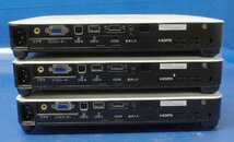 【3台セット】訳あり簡易チェックのみ動作OK EPSON エプソン 3LCD方式プロジェクター EB-1780W 3,000lm F021608_画像3