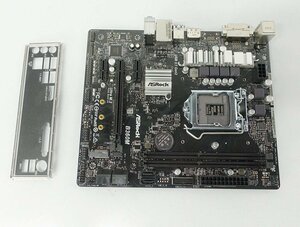 【ジャンク扱い】マザーボード ASRock B360M/MicroATX/LGA1151/DDR4 パソコン パーツ PC 基盤 N022804H