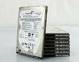 レターパックプラス 8個セット Seagate ST500LM021 500GB HDD 2.5インチ/SATA/ハードディスク シーゲイト S021511