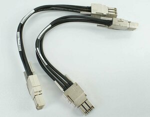 レターパック 2本set Cisco スタックケーブル 800-40403-01 スタッキング cable ネットワーク PC パソコン サーバ シスコ switch S022212