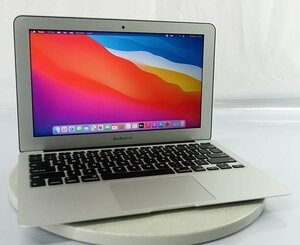 AC付 OS Big Sur/APPLE MacBook Air 11インチ Early 2014 A1465/Core i5 1.4GHz/メモリ8GB/SSD256GB/ノート PC アップル S020703K