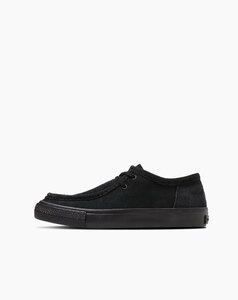 ★2024春夏★CONVERSE CS MOCCASIN SK OX（コンバース　ＣＳ　モカシン　ＳＫ　ＯＸ）ブラック29.0