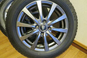 ★美品　１５×５.５Ｊ　Ｍanaray　Sportアルミホイール　185/60R15スタッドレスタイヤ　4本セット