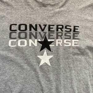 アメリカ製 Tシャツ MADE IN USA ヴィンテージ コンバース 霜降りグレー Mサイズ 