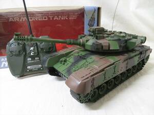 ◆◇SOUND AND FLASH ARMORED TANK サウンド＆フラッシュアーマードタンクR/C ラジコン 戦車 通電確認済◇◆