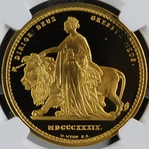 【ウナとライオン NGC高鑑定 】1996年 中国 ギルト銅貨 中国記念メダル　1/2枚セット