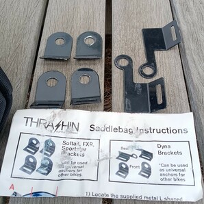 【美品♪サドルバッグ♪】エッセンシャルサドルバッグ/Essential Saddlebags/THRASHIN SUPPLY スラッシンサプライ/クラブスタイル/ハーレーの画像4