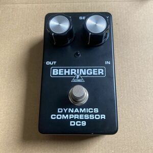 送料無料　BEHRINGER DYNAMICS COMPRESSOR DC9 べリンガー ダイナミクスコンプレッサー エフェクター コンプレッサーペダル