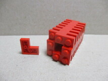 レゴ　パーツ　コーナープレート　赤30個　新品_画像1