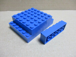 レゴ　パーツ　2×6ブリック　青8個　新品