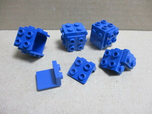 レゴ　パーツ　1×2-2×2ブラケット　青16個　新品
