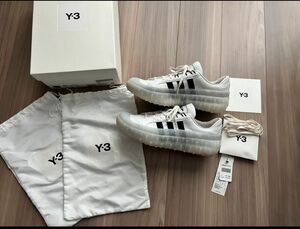 最終値下げ！早い者勝ち！28.5㎝ 超美品 Y-3 adidas WHITE 白色ワイスリー