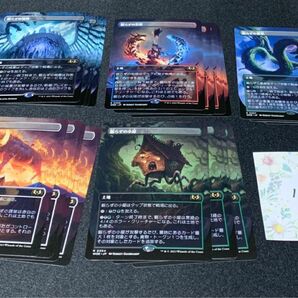 マジック：ザギャザリング MTG エルドレインの森 ボーダーレス * 土地 5種×4枚　合計20枚セット