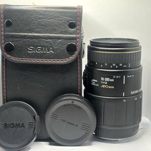 ★極上品★ シグマ SIGMA AF 70-300mm F4-5.6 APO MACRO キャノン マウント CANON 箱付き #65の画像1