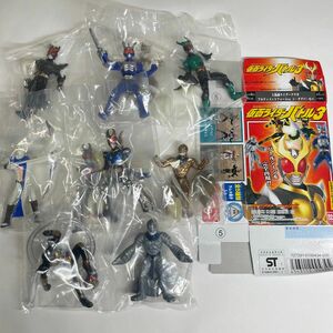 仮面ライダーバトル3 全5種　G3・クウガ・アギト