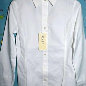 イトキン ｏｆｕｏｎ ミッシェルクラン ・長袖シャツ 白系色 サイズ：４０（未使用品）の画像3