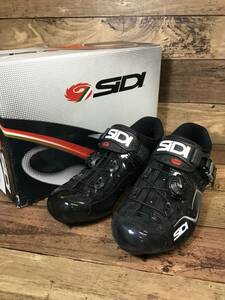 HN775 シディ SIDI カオス KAOS CARBON ビンディングシューズ 黒 EU39