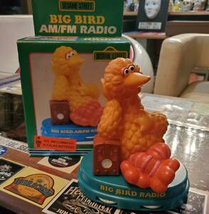 アメリカンビンテージ　アメトイ　アメTOY ビッグバード　Bigbird　当時物ラジオ　箱付き