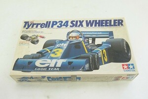 Y022-J27-44 未組立 TAMIYA タミヤ 20001 1/20 シックス・ホイーラー タイレルP34・6輪 プラモデル 現状品⑧