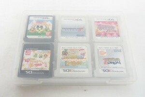 Z505-J24-229 ◎ NINTENDO 任天堂 3DS DS ゲームソフト 6点 現状品⑧◎
