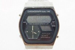 Z468-J9-3221 ◎ CITIZEN シチズン 4-097416 41-9010 メンズ クォーツ 腕時計 現状品⑧◎