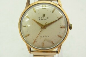 Z409-S20-6553 ◎ SEIKO セイコー MARVEL 17石 14045M メンズ 手巻き 腕時計 現状品⑧◎