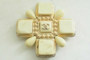 A121-N35-935 ◎ CHANEL シャネル ココマーク ブローチ アクセサリー 現状品⑧◎