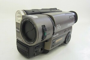 A090-J25-112 SONY ソニー Hi8 CCD-TR290 8㎜ビデオカメラ 現状品⑧