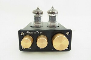 A048-S28-3635 Nobsound NS-10P MINI 真空管プリアンプ 現状品⑧