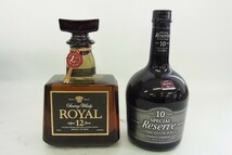 A170-S20-6725 SUNTORY サントリー ROYAL 12年 RESERVE 10年 ウイスキー 700・750ml 43％ 未開栓 2本 現状品⑧＠_画像2