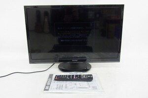 B157-Y2-6594 SHARP シャープ AQUOS 2T-C24AD 2020年製 液晶カラーテレビ 通電確認済 現状品⑧＠