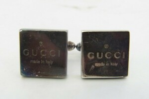 B127-J10-3469 ◎ GUCCI グッチ 925 カフスボタン 現状品⑧◎