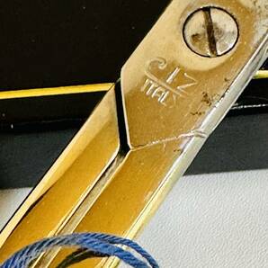 イタリア製ハサミ&ペーパーナイフのセット、専用ホルダー付きの画像2