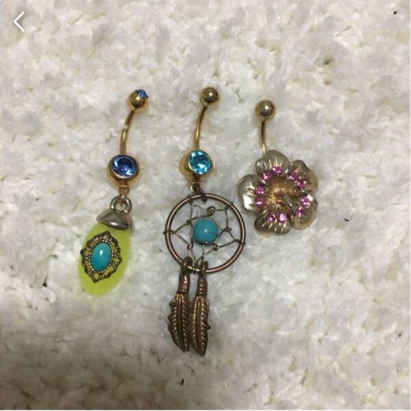 14G へそピアス