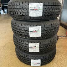 送料無料！ブリヂストン 165/60R14 スタッドレスタイヤ BLIZZAK VRX3 ブリザック 新品 未使用 165/60-14 エブリィワゴンなど 軽自動車_画像1